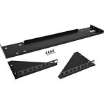 InLine 19" Rack zur Untertisch-Montage, 3HE, schwarz