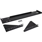 InLine 19" Rack zur Untertisch-Montage, 3HE, schwarz
