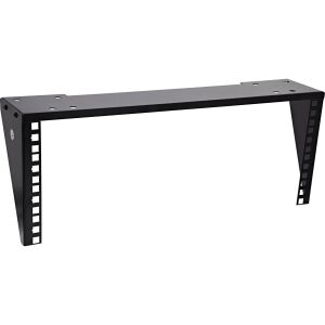 InLine 19" Rack zur Untertisch-Montage, 4HE, schwarz
