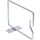 InLine Kabelbügel, Metall, verzinkt, Öffnung kurze Seite, 140x100mm