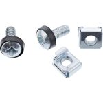 InLine Kabelbügel, Metall, 40x50mm schwarz