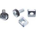 InLine Kabelbügel, Metall, 40x50mm schwarz
