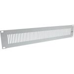 InLine 19" Blindplatte perforiert, 2 HE, RAL 7035 grau