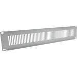 InLine 19" Blindplatte perforiert, 2 HE, RAL 7035 grau