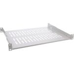 InLine 19" Fachboden, 350mm, 50kg, 1HE, RAL 7035 grau