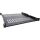 InLine 19" Fachboden, 450mm, 50kg, 1HE, RAL 9005 schwarz