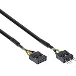 InLine Audiokabel Verlängerung intern, für HD audio und AC97, 0,4m