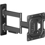 InLine Full-Motion TV Wandhalterung, 23–43 Zoll, bis 35 kg, schwarz