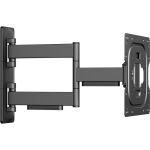 InLine Full-Motion TV Wandhalterung, 23–43 Zoll, bis 35 kg, schwarz