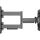 InLine Full-Motion TV Wandhalterung, 23–43 Zoll, bis 35 kg, schwarz
