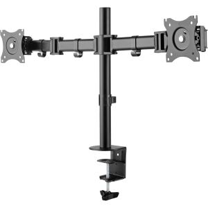 InLine Tischhalterung, für 2x TFT/LCD/LED bis 68cm (27"), max. 2x8 kg
