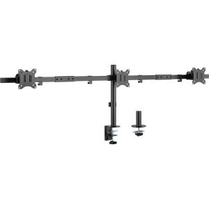 InLine Tischhalterung, für 3x LCD-/LED-Display bis 81cm (32"), max. 7kg