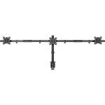 InLine Tischhalterung, für 3x LCD-/LED-Display bis 81cm (32"), max. 7kg