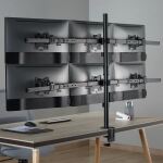InLine Tischhalterung, für 6x LCD-/LED-Display bis 81cm (32"), max. 7kg