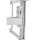 InLine Premium Aluminium Wandhalterung, für Flach-TV (37-80"), weiß