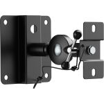 InLine Lautsprecher Wandhalterung bis 15kg, 2er Set, schwarz