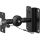 InLine Lautsprecher Wandhalterung bis 15kg, 2er Set, schwarz
