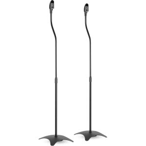 InLine Lautsprecherständer Teleskop 68-110cm, 2 Stück, schwarz