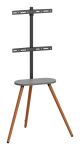 InLine woodstand II, TV-Standfuß mit Ablage, Dreibein, 43"-65" (110-165cm)