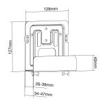 InLine Universalhalterung für Mediageräte / Streaming-Boxen, 26-39mm