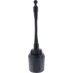 InLine Cupholder-Fuß, Getränkehalter-Adapter für KFZ-Halterung, flexibel