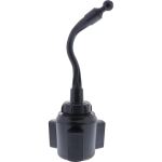 InLine Cupholder-Fuß, Getränkehalter-Adapter für KFZ-Halterung, flexibel