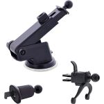 InLine KFZ Smartphone Halterung, ONE TOUCH QI 2, universal, Wireless Charger