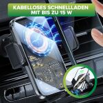 InLine KFZ Smartphone Halterung, ONE TOUCH QI 2, universal, Wireless Charger