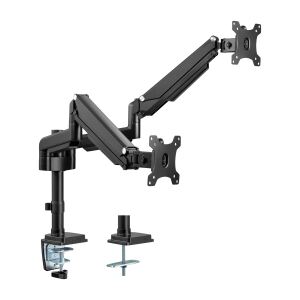 InLine Tischhalterung mit Lifter, für zwei Monitore bis 82cm (32"), 9kg