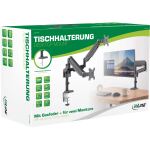 InLine Tischhalterung mit Lifter, für zwei Monitore bis 82cm (32"), 9kg