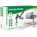 InLine Tischhalterung mit Lifter, für zwei Monitore bis 82cm (32"), 9kg