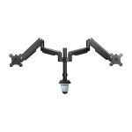 InLine Tischhalterung mit Lifter, für zwei Monitore bis 82cm (32"), 9kg