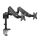 InLine Tischhalterung mit Lifter, für zwei Monitore bis 82cm (32"), 9kg