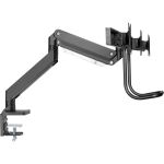 InLine Tischhalterung mit Lifter+USB, beweglich, für 3 Monitore bis 69cm (27")