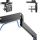 InLine Tischhalterung mit Lifter+USB, beweglich, für 3 Monitore bis 69cm (27")