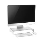 InLine Monitor Podest, Aluminium, 63 mm, max. 10 kg