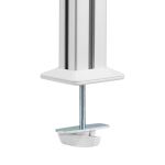 InLine Slatwall Befestigungssäulen Aluminium, für Tischhalterung Panel, 2er Set