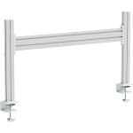 InLine Slatwall Tischhalterung, Aluminium Panel 1 m, inkl. 2 Stützen 0,43 m