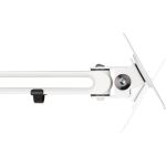 InLine Slatwall Monitorhalterung lang, weiß