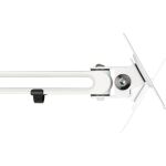 InLine Slatwall Monitorhalterung lang, weiß