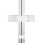 InLine Aluminium Monitor-Tischhalterung für 4 Monitore bis 32", 8kg
