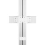 InLine Aluminium Monitor-Tischhalterung für 4 Monitore bis 32", 8kg