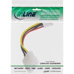 InLine Stromadapter, 13,34cm (5,25") Buchse zu 8,89cm (3,5") Stecker, 0,06m