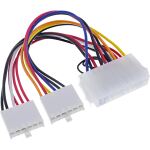 InLine Stromadapter intern, 20pol ATX-NT zu P8/P9 AT-Mainboard, 0,20m