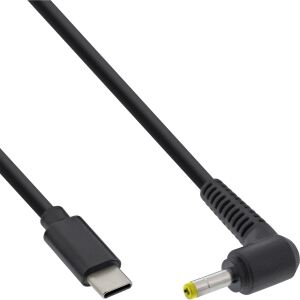 InLine USB-C zu BenQ/ASUS Notebook (rund/klein) Ladekabel, 2m