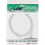 InLine DC Verlängerungskabel, 4,0 x 1,7 mm, AWG 24, weiß, 1 m