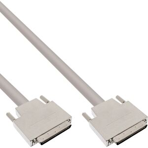 InLine SCSI U320 Kabel, 68pol micro Centronics (VHD) Stecker / Stecker, 0,9m