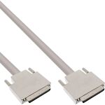 InLine SCSI U320 Kabel, 68pol micro Centronics (VHD) Stecker / Stecker, 0,9m
