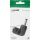 InLine DC Adapter, 4,0 x 1,7 mm, Stecker/Buchse, gewinkelt, schwarz