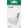 InLine DC Adapter, 5,5 x 2,1 mm, Stecker/Buchse, gewinkelt, weiß